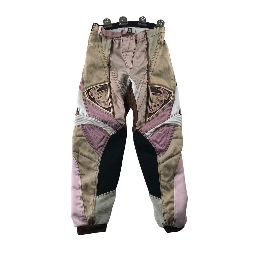 Thor MX Phase Womens Motocross Racing Pants Tan Pink Brown Size 22